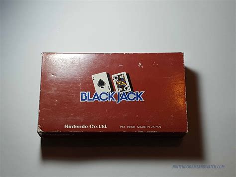 Black Jack Nintendo Game And Watch