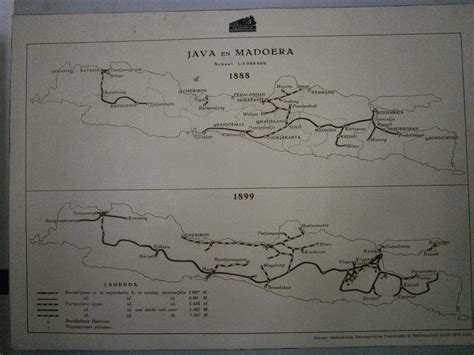 Kereta Api Indonesia Inilah Peta Perkembangan Jalur Rel Ka Di Jawa