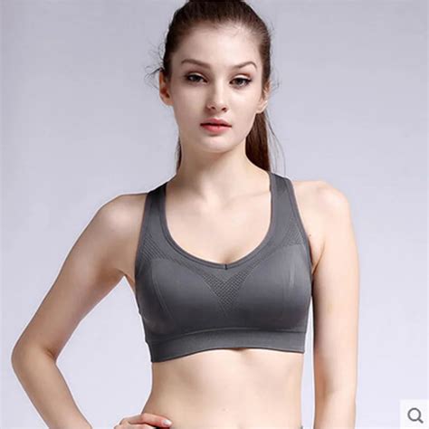 Women S Quick Drying Shock Absorption Professional Sports Yoga Bra Tank Top Vest Sport Fitness