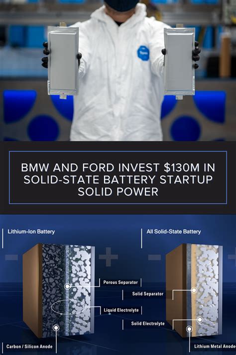 Bmw And Ford Invest 130m In Solid State Battery Startup Solid Power