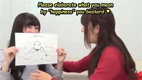 Eng Sub Reina Ueda Teases Satomi Akesaka With Her Drawings Youtube