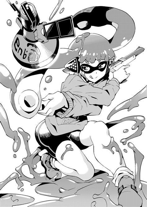 Inkling And Inkling Girl Splatoon And 1 More Drawn By Takanoitsuki