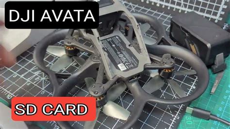 Dji Avata Sd Card Usb Connector Youtube