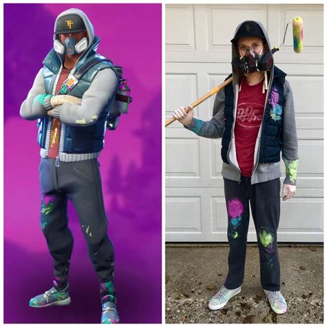 Abstrakt Halloween Costume Fortnitebr