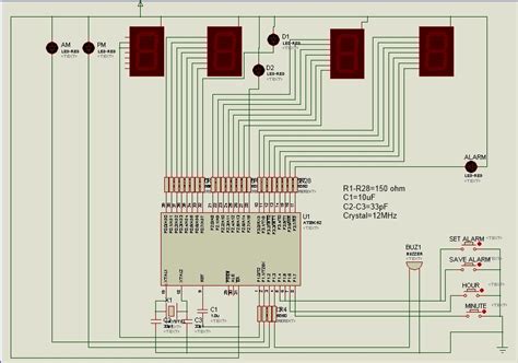 How does a digital clock works & how to make one at home? Forums / Project Addition or Changes / Adjustable/Resetable Digital Alarm Clock using 8051(89s52 ...