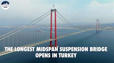 Turkey Opens Record Breaking Bridge Between Europe And Asia Youtube