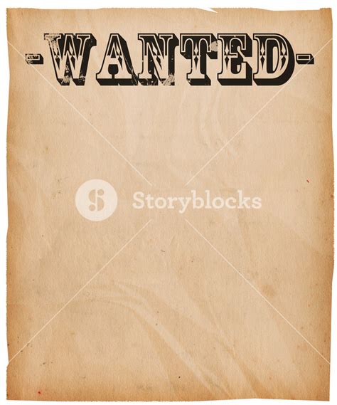 Vintage Wanted Poster Background Royalty Free Stock Image Storyblocks