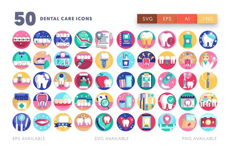 Dental Care Icons Pngsvgeps