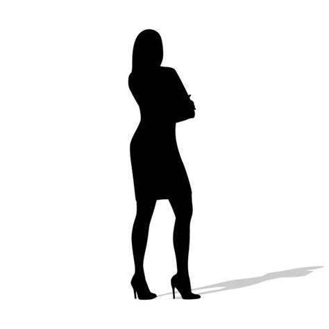 Female Lawyer Silhouette Illustrations Royalty Free Vector Graphics