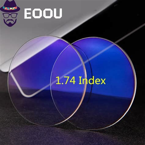 eoouooe 1 74 index resin aspheric glasses myopia hyperopia presbyopia