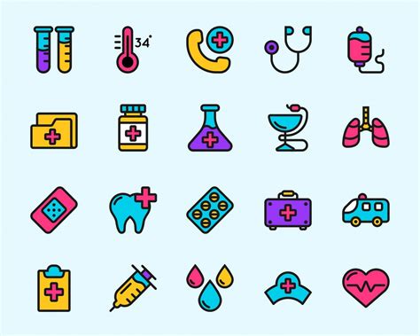 20 Free Medical Icons Free Download