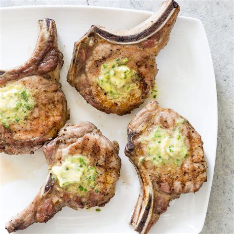 Grilled Thick Cut Pork Chops