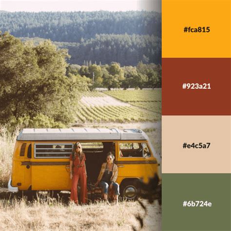 14 Best 70s Color Palettes With Hex Codes Included Logos By Nick
