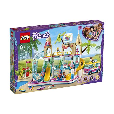 Lego Friends 41430 Summer Fun Water Park Block Building Playset 1001
