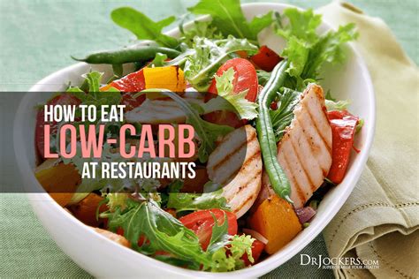 How To Eat Low Carb At Restaurants Low Carb At