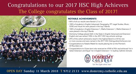 Latest News And Events 2017 Hsc Congratulations
