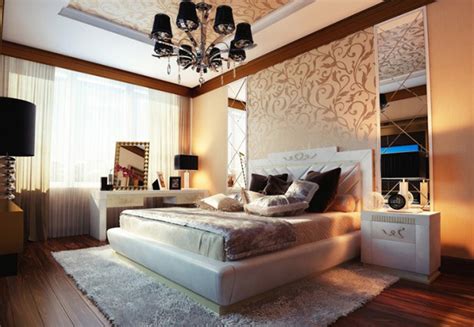 The background image supports the theme because it represents a layer behind the wall where something can be hidden and kept safe from harm. Elaborate Opulence in 20 Luxurious Bedroom Designs | Home ...