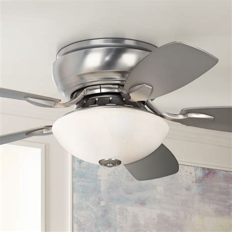 Honeywell flush mounted ceiling fans. 44" Casa Vieja Modern Hugger Ceiling Fan with Light Flush ...