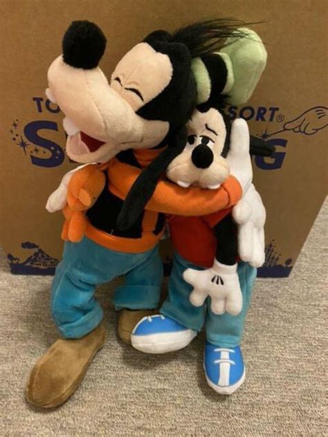 Goof Daddy Goofy Max Plush Doll Stuffed Toy Disney Hug And Smile From