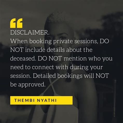 Thembi Nyathi Readings Answers Closure And Healing To Families And