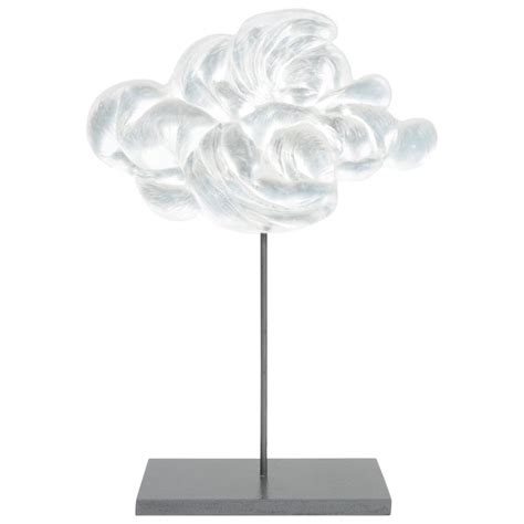 Contemporary Glass Cloud Sculpture Nuage Ii At 1stdibs Glass Cloud Sculptures