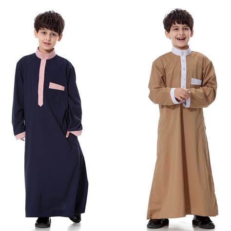 2019 Turkish Dubai Fashion Abaya For Kids Muslim Dress Islamic Children