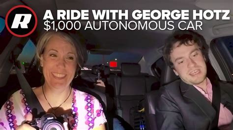 We Go Riding With George Hotz And His 1000 Autonomous Car Commaai