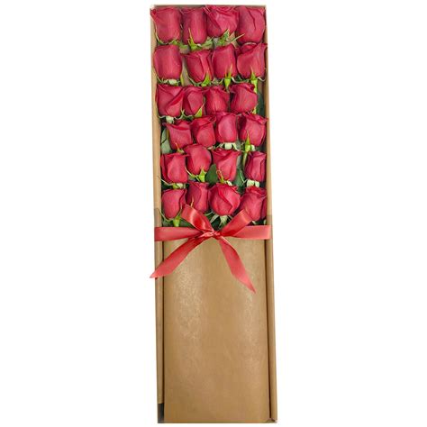 Valentines Day 24 Premium Long Stem Roses In T Box Costco Au