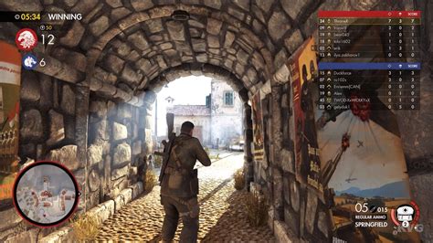 Sniper Elite 4 Multiplayer Gameplay Pc Hd 1080p60fps Youtube