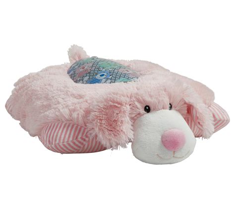 Pillow Pets Sleeptime Lites Pink Puppy Plush Night Light