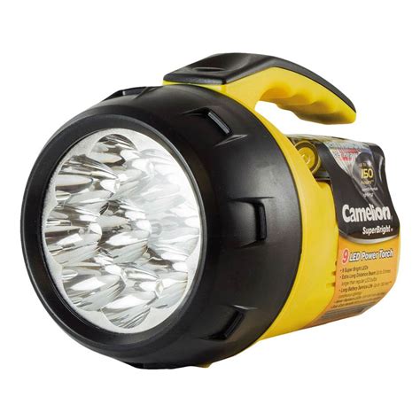 Camelion Torch Led Super Bright With 4 X Aa Batteries
