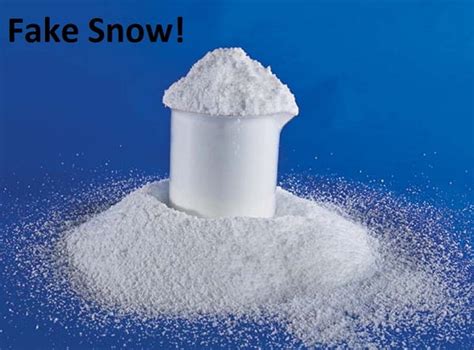 What Is Fake Snow Magic Snow
