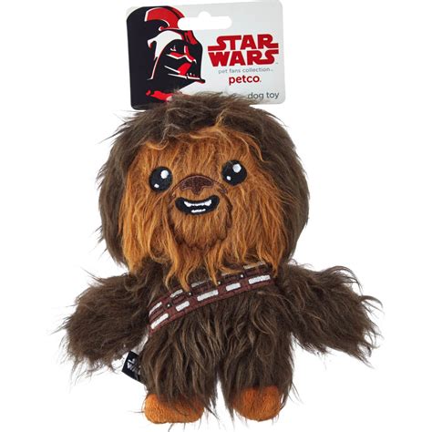 Petco Star Wars Chewbacca Flattie Dog Toy Small Toys Household