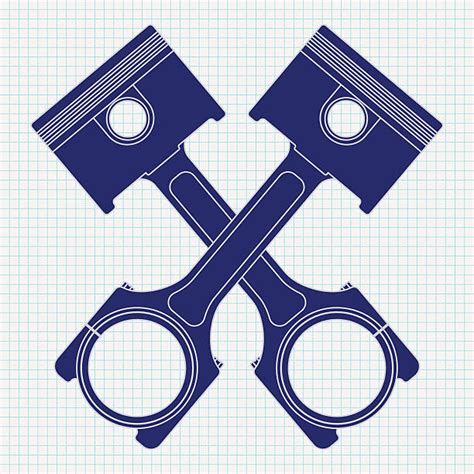 Crossed Pistons Illustrations Royalty Free Vector Graphics And Clip Art