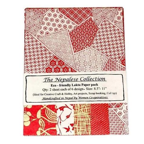 Handmade Nepalese Lokta Paper Pack Reds Etsy Lokta Paper Handmade