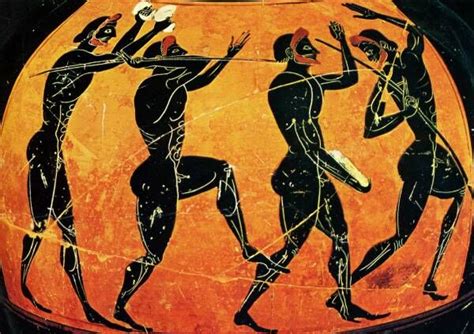 Javelin Throw Ancient Greece Ancient Olympics Ancient Olympic Games Art