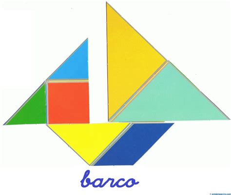 Pin En Tangram Preescolar