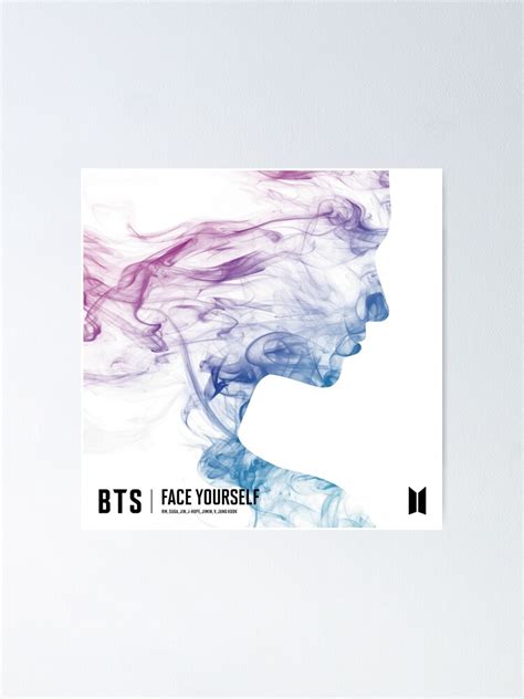 Bts Face Yourself Album Cover Poster By Twentyfan Redbubble