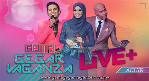 The gv5 will be broadcast for eight weeks from september 30th directly from the shah alam city council auditorium (mbsa), near here. LIVE Gema Gegar Vaganza Live Plus Minggu AKHIR ...