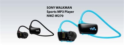 Sony Walkman Sports Mp3 Player Nwz W270 Review