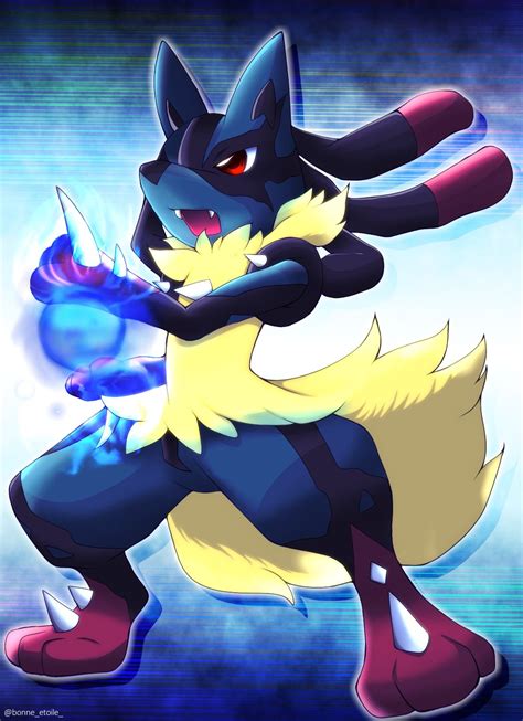 Mega Lucario As A Anime Character Anime Pinterest Hot Sex Picture