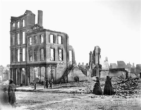 Civil War Fall Of Richmond Photograph By Granger