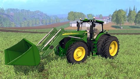 John Deere 7r Loader With Duals V1 Ls15 Mod Mod For