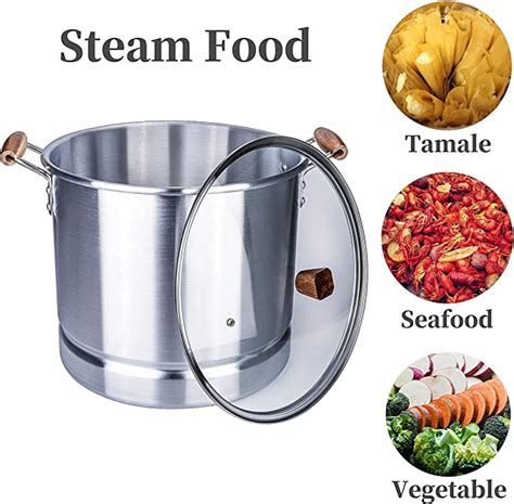 Arc 32 Quart Aluminum Tamale Steamer Pot Buybit