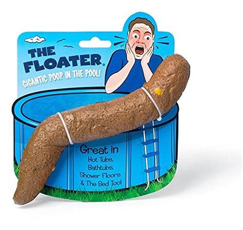 Bigmouth Inc The Floater Fake Floating Poop Hilarious Fake Turd Prank