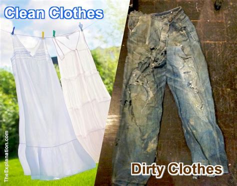 Clean Clothes Dirty Clothes The Explanation