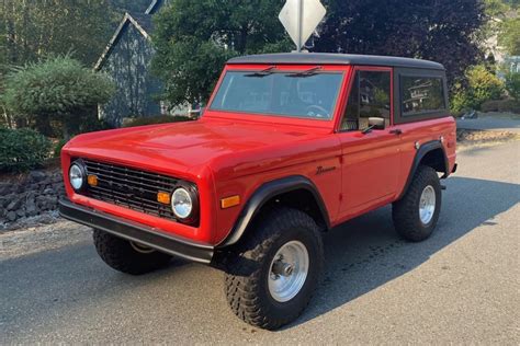 1968 Ford Bronco 3 Speed For Sale On Bat Auctions Closed On February