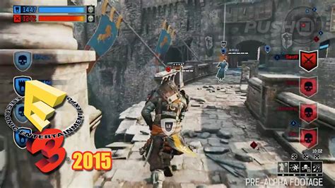 Now that we're all warmed up we should get some better matchups right? For Honor (PS4) E3 2015 Multiplayer Gameplay Trailer - YouTube