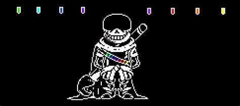 So i made this small ink drawing which was originally made for my amazing boyfriend and his youtube channel! ink sans phase 3 | Pixel Art Maker