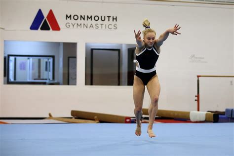 Olympic Hopeful Riley Mccusker Trains With Mg Elite Gymnastics Coach Maggie Haney In Marlboro